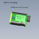 HiREED Golf Rangefinder with Slope 1200 Yards Laser Range Finder Golf Continuous Scan Flag Lock Vibration, 7X Magnification Strong Magnet USB Rechargeable Range Finders with Magnet Stripe