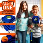 NERF Trick Shot Golf Set - Indoor + Outdoor Putting Trick Shot Kids Golf Set - Includes Putter, Balls, Ramp + Cups - All-in-One Toy for Kids