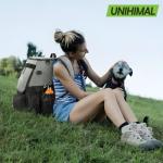 UNIHIMAL Disc Golf Bag, Heavy Duty 600D Polyester, Disc Golf Backpack with Insulated Cooler and Multiple Pockets, 26+ Capacity, Lightweight and Durable