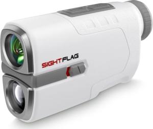 Golf Rangefinder with Slope, 1300 Yards Laser Range Finder for Hunting, 7.5X Magnification Flag Pole Locking Vibration Rechargeable Range Finders with Magnet Golf Accessories Gift for Men (Grey)