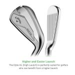 Callaway Golf Elyte High Launch Individual Iron (4 Iron, Regular, Graphite, Right)