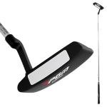 PGM Oversea Golf Putter - Putters for Men Left Handed - Blade Putter for Straighter Putts - Steel Shaft - 34 inch