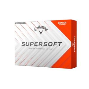 Callaway Golf Supersoft Golf Balls (2025, Orange)
