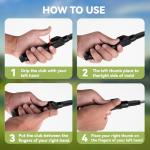 Golf Grip Trainer,Golf Aid Training,Right Handed Golf Grip Trainer,Grip Trainer Golf Club to Help Train Correct Hand Position