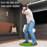 DeadEyeVR - DriVR Elite - Golf Club for Quest - Realistic VR Golf Simulator Handle - Weighted VR Golf Club Grip for Enhanced Play