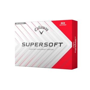 Callaway Golf Supersoft Golf Balls (2025, Red)