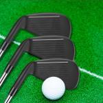 XM-01 Individual Golf Irons or Golf Irons Set - Premium Men Golf Club Iron with Steel Shaft for Right Hand Golfers Stiff Flex (#4 Iron Single, Right)