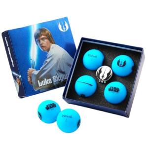 Volvik Vivid Soft Star Wars Golf Ball Gift Sets (Luke Skywalker, 4 Pack)