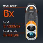BUSHNELL GOLF Tour V6 Shift, White/Black/Orange