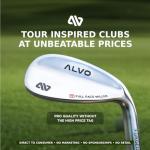 ALVO GOLF Premium Golf Wedges 52/56/60 Sets or Individual Wedges - 52 degree Gap Wedge, 56 degree Sand Wedge, 60 degree lob Wedge Golf Club - Pitching Wedge for Men Right Hand - Wedges Golf - Max spin