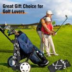 Golf Accessories Towel Gifts for Men -Stockig Stuffers for Men Him, Funny Microfiber Towel Cleaning Cloth with Clip for Bags Golf Balls & Clubs, Gifts for Christmas Birthday Valentines Day Fathers Day