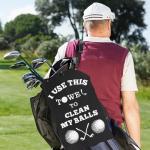 Golf Accessories Towel Gifts for Men -Stockig Stuffers for Men Him, Funny Microfiber Towel Cleaning Cloth with Clip for Bags Golf Balls & Clubs, Gifts for Christmas Birthday Valentines Day Fathers Day