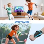 Switch 2 Sports Accessories 13 in 1 Bundle for Nintendo Switch 2, Family Sports Party Pack Accessories Kit with Golf Clubs, Tennis Rackets, Chambara Swords, Soccer Leg Straps, Wrist Band