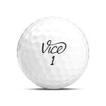 Vice Pro White Golf Balls, One Dozen