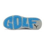 Puma Golf Men's Gs-Fast Golf Shoe, Puma White/Quarry/Ocean Dive, 9.5