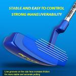 PGM Golf Club Set - 9 Pieces Junior Complete Golf Club Set for Kids Children - Right Handed - Driver(#1), Hybrid, Iron(#7,#9,#S), Putter, Golf Stand Bag