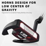 PGM Golf Putter for Men and Women - Anti-Twist Mallet Design with Alignment Guide & Stepped Shaft - Low Center of Gravity for Smooth, Accurate Putts