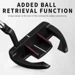 PGM Golf Putter for Men and Women - Anti-Twist Mallet Design with Alignment Guide & Stepped Shaft - Low Center of Gravity for Smooth, Accurate Putts