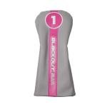 Powerbilt TPS Blackout Max Women's Driver, 12 Degrees Right Handed (White/Pink)