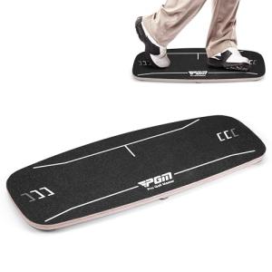 PGM Golf Pressure Plate Golf Balance Board - Gravity Transfer Board Training Aid to Shift Weight - Increase Swing Speed Training Aid Accessory Golf Balance Board for Beginners Training