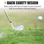 Full Face Golf Wedge Set or Individual Golf Wedge 52/56/60 Degree Gap Wedge Sand Wedges Lob Wedge | Solid Shots | No Chunking for All Lies