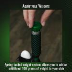 DeadEyeVR - DriVR Golf Club for Quest - Realistic VR Golf Simulator Handle - Weighted VR Golf Club Grip for Enhanced Play (Elite Chrome - Q2, Q3, and Q Pro)