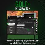 DeadEyeVR - DriVR Golf Club for Quest - Realistic VR Golf Simulator Handle - Weighted VR Golf Club Grip for Enhanced Play (Elite Chrome - Q2, Q3, and Q Pro)