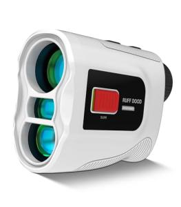 Range Finder Golf – 1000 Yards Golf Rangefinder with Slope Switch, Magnetic Mount, Flag Lock, Vibration & USB-C Recharge