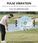 Range Finder Golf – 1000 Yards Golf Rangefinder with Slope Switch, Magnetic Mount, Flag Lock, Vibration & USB-C Recharge