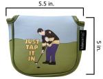 Balanced Co. Funny Golf Putter Headcover (Tap It in/Mallet)