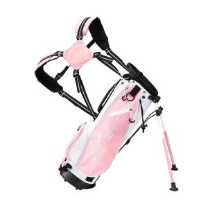 KVV Junior Golf Stand Bag, Lightweight Golf Stand Bag for Children Kids Ages 4-6(Pink)