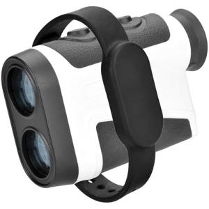 Lamborsafe Golf Rangefinder Magnetic Strap Holder Mount, Adjustable Slim Magnetic RangeFinder Wrap with Strong Magnet for Golf Cart, Range Finder Strap Easy Access and Clean