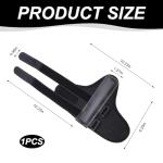 panthra Golf Wrist Training Aid, Golf Wrist Brace, Firm Fit, Hand Gesture Practice Tool Wrist Correction, Suitable for Beginners to Train Grip and Swing Training Aids (Black)