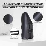 panthra Golf Wrist Training Aid, Golf Wrist Brace, Firm Fit, Hand Gesture Practice Tool Wrist Correction, Suitable for Beginners to Train Grip and Swing Training Aids (Black)