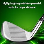 PGM Rio 2016 III Men's Golf Irons Set - 5,6,7,8,9,P - Graptlite Shaft R-Flex - Right Handed - Premium Forged Cavity Back Design for Distance & Forgiveness