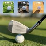 PGM Rio 2016 III Men's Golf Irons Set - 5,6,7,8,9,P - Graptlite Shaft R-Flex - Right Handed - Premium Forged Cavity Back Design for Distance & Forgiveness