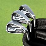 PGM Rio 2016 III Men's Golf Irons Set - 5,6,7,8,9,P - Graptlite Shaft R-Flex - Right Handed - Premium Forged Cavity Back Design for Distance & Forgiveness