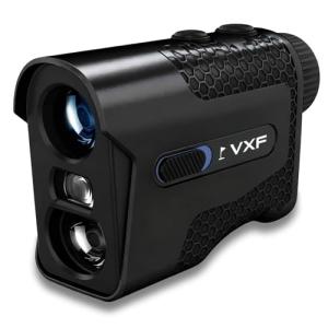 VXF Golf Rangefinder with Slope, 1200 Yards with Flag Lock Vibration (Class 1 Safe Laser), 6.5X Magnification, USB-C Rechargeable (Golf Accessories for Men)