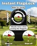 VXF Golf Rangefinder with Slope, 1200 Yards with Flag Lock Vibration (Class 1 Safe Laser), 6.5X Magnification, USB-C Rechargeable (Golf Accessories for Men)