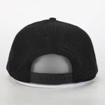 ANKOR Performance Golf Rope Hat - UPF 50 Water Resistant Lightweight Thermoflex Snapback, Men’s Hat Golf Tee Design Holder Black