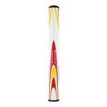 SuperStroke NFL Golf Putter Grip, Kansas City Chiefs (Mid Slim 2.0) | Cross-Traction Surface Texture and Oversized Profile | Even Grip Pressure for a More Consistent Stroke | Non-Slip Grip, Red/Gold (TS040156)