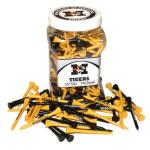 Team Golf NCAA Missouri Tigers Jar Of 175 Golf Tees 2-3/4" Golf Tees, 175 Pack, Regulation Size, Multi Team Colors