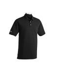 Callaway Men's Basic Short Sleeve Opti-Vent Open Mesh Polo Golf Shirt , Black , 4X-Large