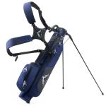 UNIHIMAL Golf Par 3 Lightweight Stand Carry Bag PRO with Dual Shoulder Straps –Pitch n Putt Golf Bag Easy to Carry and Durable for The Driving Range, and Executive Courses – 31.5 inches Tall (Blue)