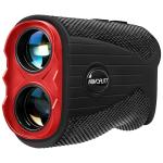 Golf Rangefinder with Slope - 1200 Yards Laser Range Finder for Golf & Hunting, 7X Magnification, Flag Locking Vibration, Rechargeable & Magnet Stripe, Best Golf Accessories Gift with Hard Shell Case