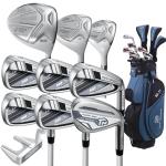 PGF Labs Women's Gold TP BG-77 Complete Golf Club Package Set [14-Pieces][Flex: Regular] [Hand: Right] [Length: Standard]