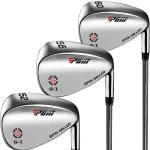 PGM Golf Wedge for Men&Women - 52/56/60 Degree Gap Wedge Sand Wedge Lob Wedge Right Hand - Low Center of Gravity - Milled Face for More Spin - Easily Escape from Bunker