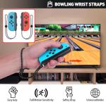 Switch Sports Accessories Bundle - 13 in 1 Family Pack with Tennis Rackets, Adjustable Golf Clubs, Chambara Swords, Soccer Leg Straps, Wrist Band, Joycon Strap, Game Case for Switch & OLED