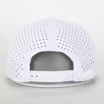 ANKOR Performance Golf Rope Hat - UPF 50 Water Resistant Lightweight Thermoflex Snapback, Men’s Hat Golf Tee Design Holder White