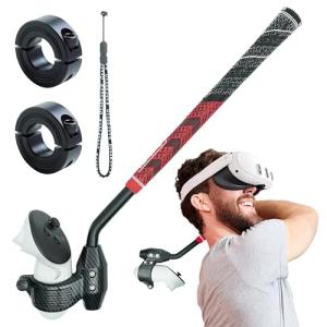DeadEyeVR - DriVR Ace - Golf Club for Quest - Realistic VR Golf Simulator Handle - Weighted VR Golf Club Grip for Enhanced Play